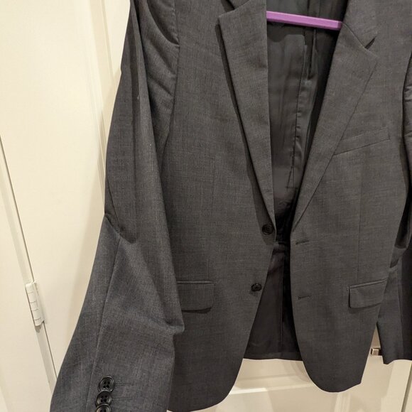 Theory Suit for Men Charcoal Pants and Jacket - Picture 1 of 10